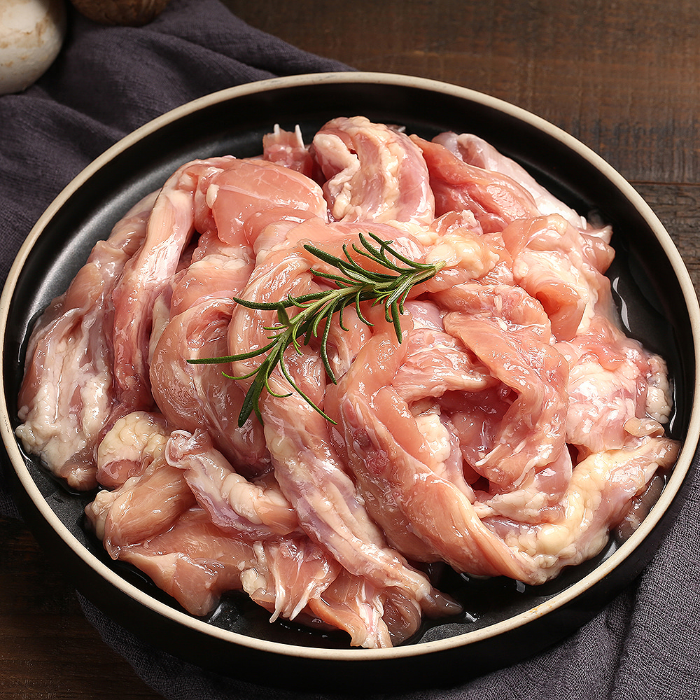 닭목살 1kg / 냉동 / 국내산-닭 특수부위